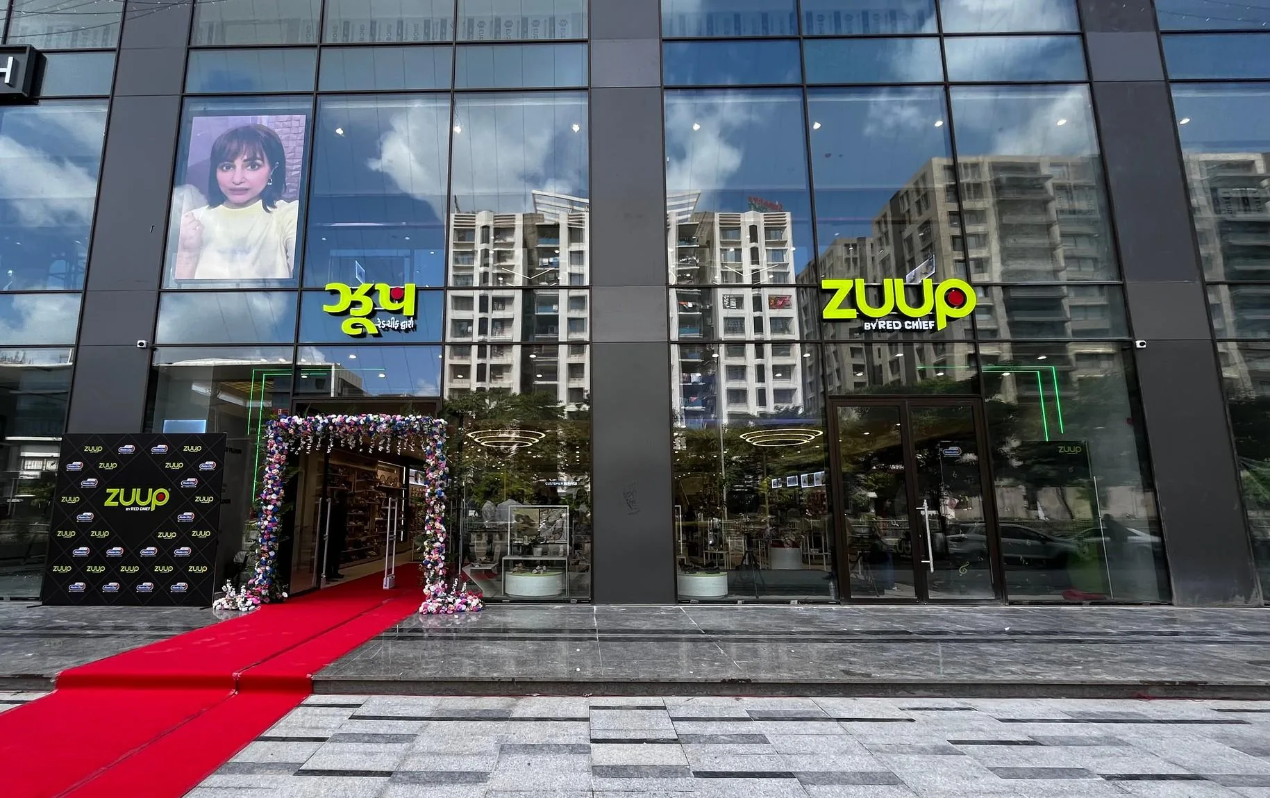 ZUUP retail storefront project shown in Magnate company profile